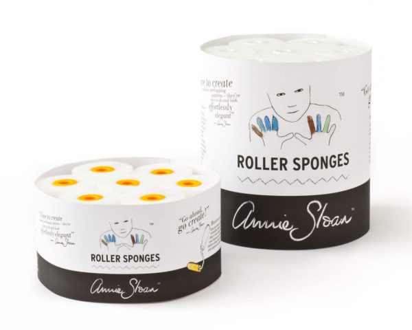 image of two annie sloan sponge roller refill packs side by side